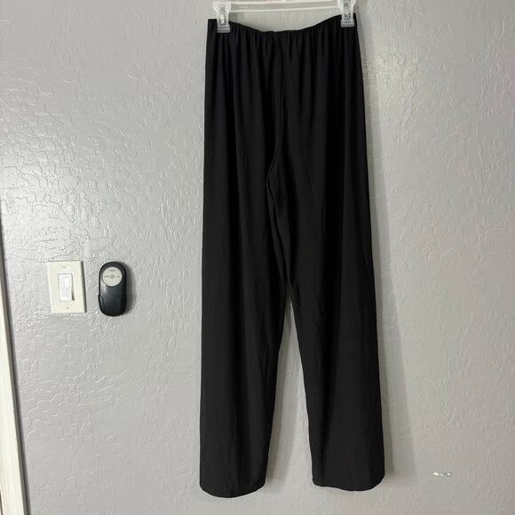 NWT Alex Evenings Women's Matte Jersey Straight Leg Pants, Black, S - Picture 2 of 4